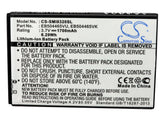 Vodafone 360 M1 Battery 3.7V 1700mAh - Compatible Replacement