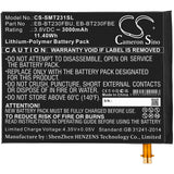 Samsung SM-T235 Battery 3.8V 3000mAh - Compatible Replacement
