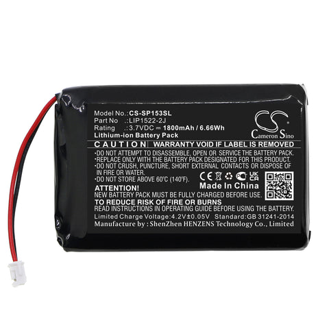 Sony CUH-ZCT2J Battery 3.7V 1800mAh Li-Ion - Compatible Replacement