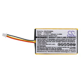 Turtle Beach Ear Force Battery 3.7V 900mAh - Compatible Replacement