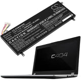 Gigabyte P34G V2 Battery 11.1V 4200mAh - Compatible Replacement