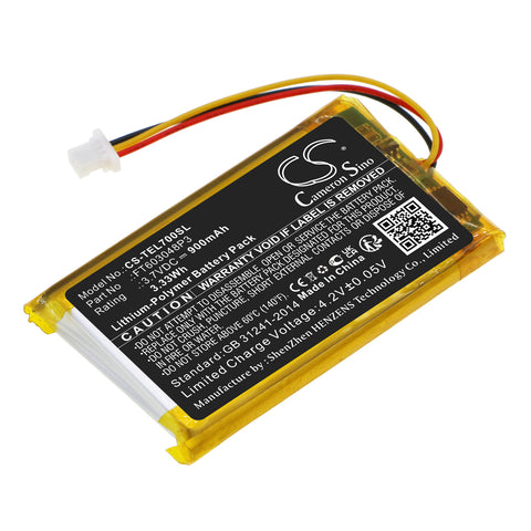 Turtle Beach Ear Force Stealth 520 Battery 3.7V 900mAh - Compatible Replacement