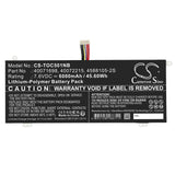 CS-TOC501NB battery product image 2