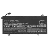 Replacement battery — product view 3
