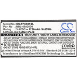 CS-TPC601SL battery product image 3