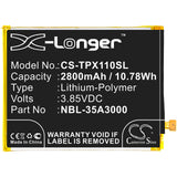 CS-TPX110SL battery product image 3