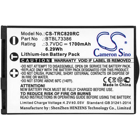 CS-TRC820RC battery product image 1