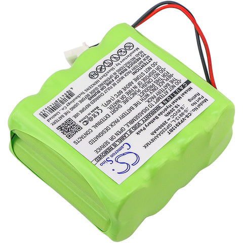 Visonic GP130AAM8YMX Battery 9.6V 2000mAh - Compatible Replacement