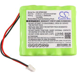Visonic GP130AAM8YMX Battery 9.6V 2000mAh - Compatible Replacement