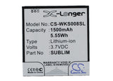 Fly IQ442 Battery 3.7V 1500mAh - Compatible Replacement