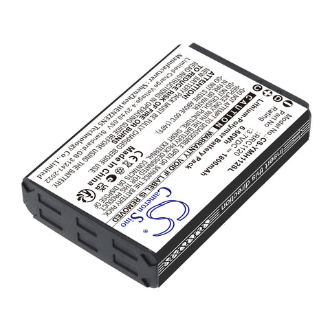 Yamaha RM-WOM Wireless Directional Tabletop Microphone Battery 3.7V 1800mAh - Compatible Replacement