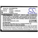 CS-ZDW670SL battery product image 2