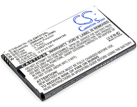ZTE 303ZT Battery 3.7V 2500mAh Li-Polymer - Compatible Replacement