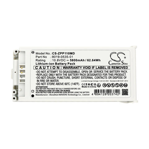 ZOLL AED Pro Battery 10.8V 5800mAh - Compatible Replacement