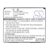 Telstra Smart Touch Battery 3.7V 830mAh - Compatible Replacement