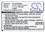 CS-ZTF850SL battery product image 4