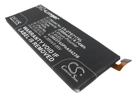 ZTE Blade S6 Battery 3.8V 2300mAh - Compatible Replacement