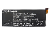 ZTE Blade S6 Battery 3.8V 2300mAh - Compatible Replacement