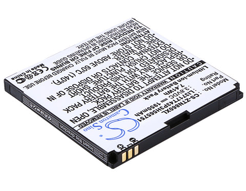 ZTE U880 Battery 3.8V 1950mAh - Compatible Replacement