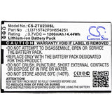 ZTE V960 Battery 3.7V 1200mAh - Compatible Replacement
