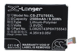 ZTE Grand SII Battery 3.8V 2500mAh - Compatible Replacement