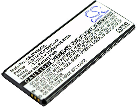 Orange Li3714T42P3h853448 Battery 3.7V 1100mAh Li-Ion - Compatible Replacement