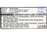 CS-ZTV910SL battery product image 2