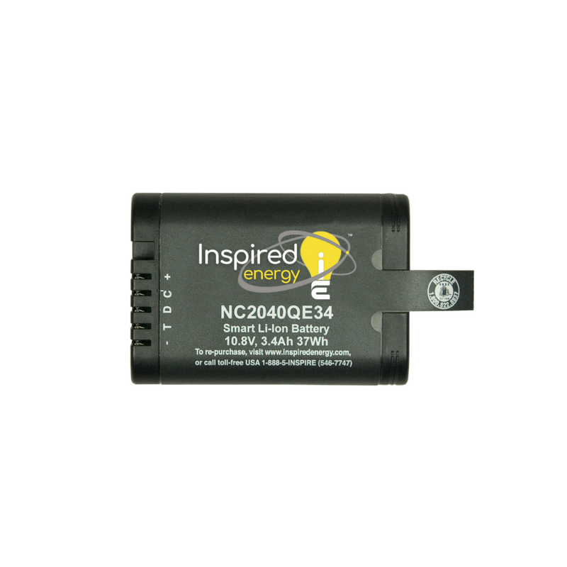 Inspired Energy NC2040QE34 Battery — 10.8V, 3.4Ah