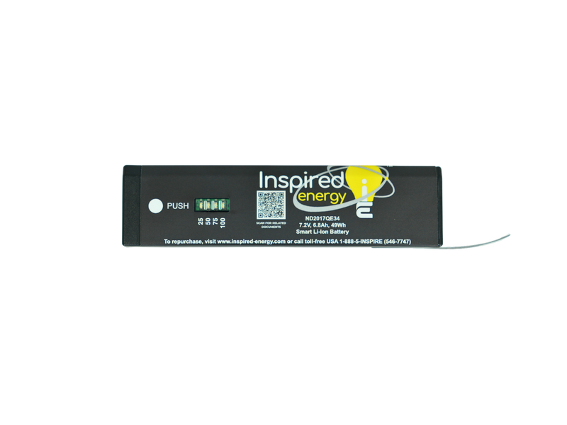 Inspired Energy ND2017QE34 Battery — 7.2V, 6.8Ah