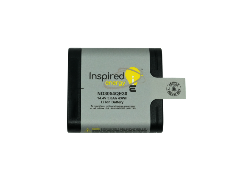 Inspired Energy ND3054QE30 Battery — 14.4V, 3.0Ah
