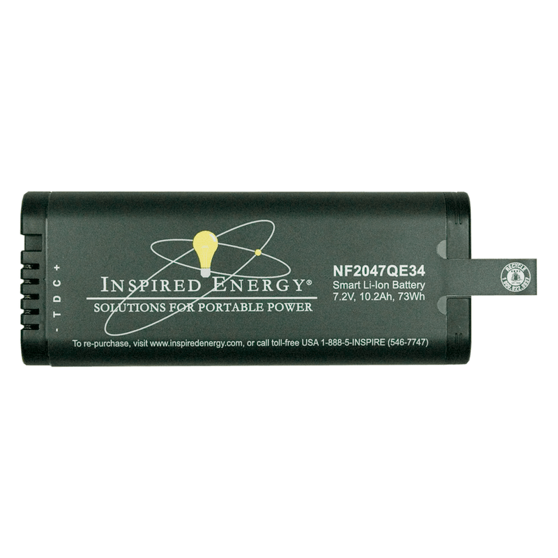 Inspired Energy NF2047QE34 Battery — 7.2V, 10.2Ah