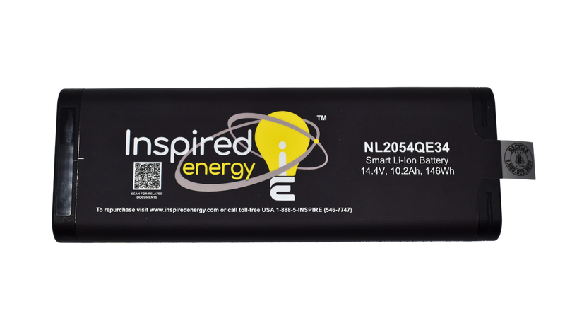 Inspired Energy NL2054QE34 Battery — 14.4V, 10.2Ah