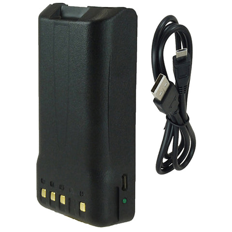Kenwood NX3000 Battery with USB Port 2000mAh Li-Ion - Compatible Replacement