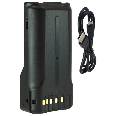 Kenwood NX5000 Battery with USB Port 2600mAh Li-Ion - Compatible Replacement