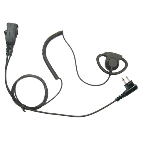 Hytera TC-508 1 Wire Audio Kit - D Ring, Ptt, Locking Connector - Compatible Replacement