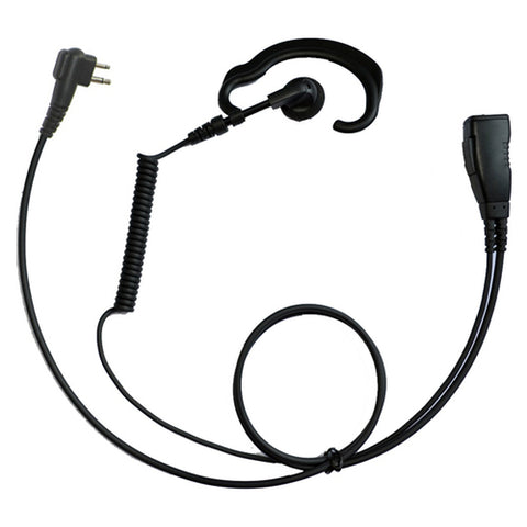 Motorola CP200 1 Wire Audio Kit - Ear Hook, Ptt, MT1 - Compatible Replacement