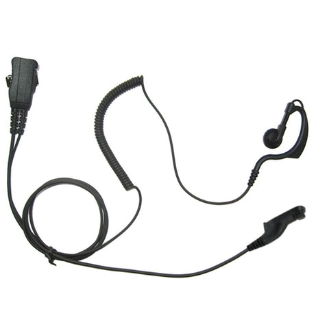 Motorola APX6000 1 Wire Audio Kit with Ear Hook Type 2 - Compatible Replacement