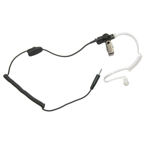 Listen Only Surveillance Style Headset - 2.5 Mm / Straight Connector