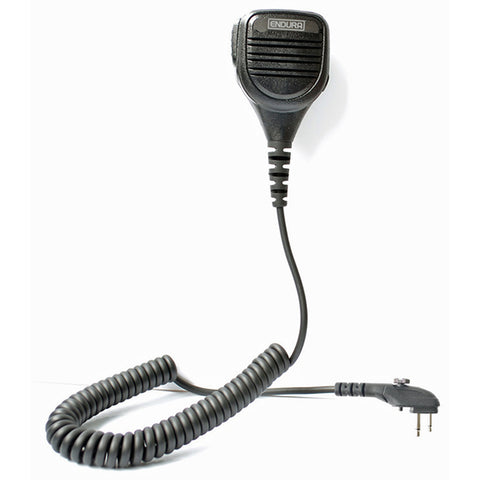 Hytera BD502 Radio Speaker Mic - 4.5 Mm Cable, Rotating Clip - Compatible Replacement