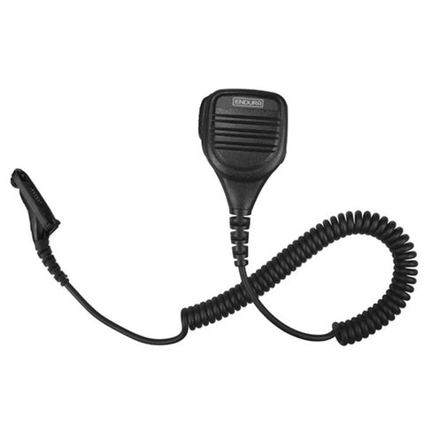 Motorola APX6000 Radio Speaker Mic - 4.5 Mm Cable, Rotating Clip - Compatible Replacement