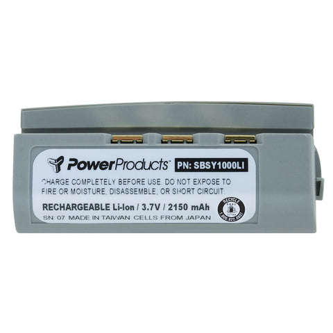 Symbol WSS1000 Battery 2500mAh Li-Ion - Compatible Replacement