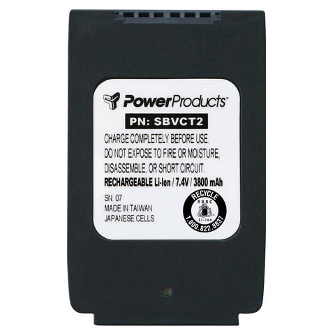 Vocollect Talkman T2 Battery 3900mAh Li-Ion - Compatible Replacement