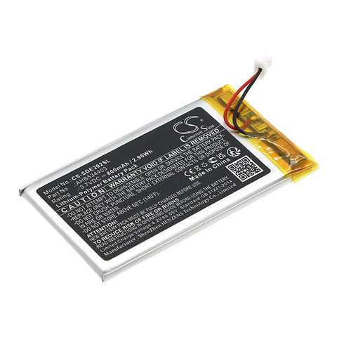 Sennheiser HDE2020-II compatible replacement battery on a white background