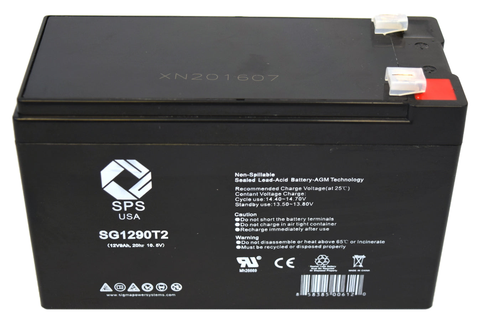 Replacement for Upsonic IS 3000 battery set - 9Ah batteries - product photo