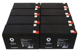 Replacement for Upsonic IS 3000 battery set - 9Ah batteries - additional product view 2
