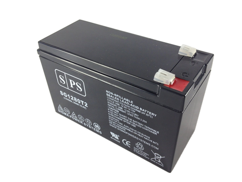 12V 8Ah rechargeable SLA battery with T2 terminals - product photo