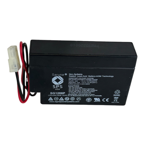 SG1208P emergency light battery - product photo