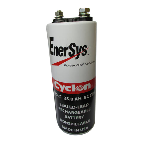 Enersys Cyclon 0820-0004 Battery - 2 Volt 25 Ah BC Cell