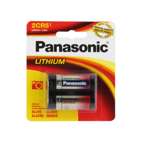 Panasonic 2CR5 Battery - 6V Lithium