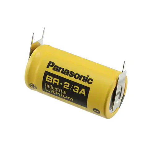 Panasonic BR-2/3AE2SP Battery - 3V 2/3A Lithium (3 Pin)